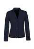 64013 Womens Comfort Wool Stretch Short Jacket with Reverse Lapel