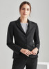 64019 Womens Comfort Wool Stretch 2 Button Mid Length Jacket