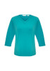 K819LT Womens Lana 3/4 Sleeve Top