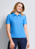 P3325 Womens Micro Waffle Short Sleeve Polo