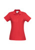 P400LS Womens Crew Short Sleeve Polo