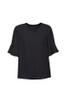 RB966LS Womens Aria Fluted Sleeve Blouse