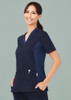 CST043LS Womens Riley Stretch Scrub Top