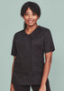 CST240LS Womens Parks Zip Front Crossover Scrub Top