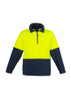 CLEARANCE ZT460B Hi Vis Half Zip Polar Fleece Jumper