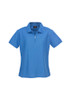 CLEARANCE P3325 Womens Micro Waffle Short Sleeve Polo