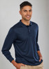 P206ML Mens Action Long Sleeve Polo