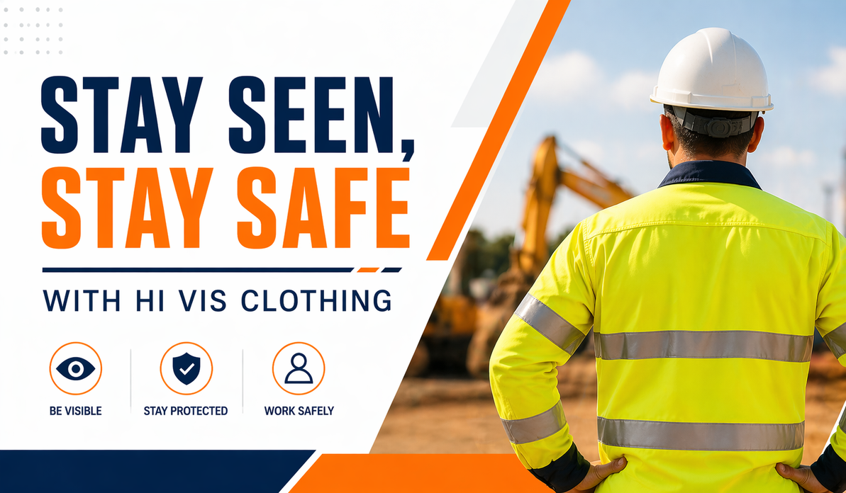Stay Seen, Stay Safe with Hi Vis Clothing
