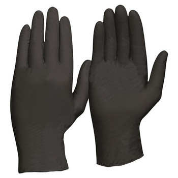 ProChoice® Disposable Nitrile Powder Free, Heavy Duty, Black Gloves MDNPFHD