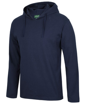C OF C L/S HOODED TEE 1LST