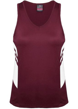 TASMAN LADY SINGLETS - 2111 TASMAN LADY SINGLETS - 2111
