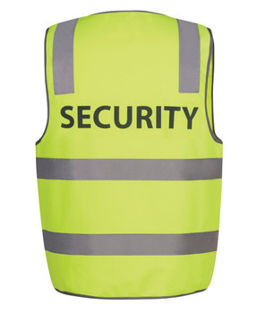 HI VIS D+N SAFETY VEST SECURITY  6DNS5