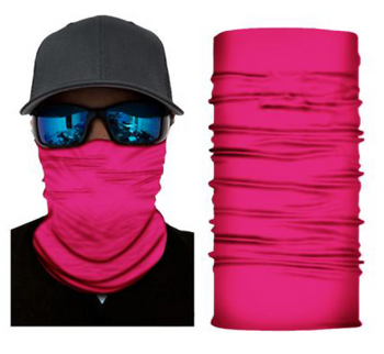 Simba Bandana face mask Neck Gaiter Plain Pink S335