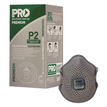Dust Masks Promesh P2+Valve+Carbon PC823 Dust Masks Promesh P2+Valve+Carbon PC823