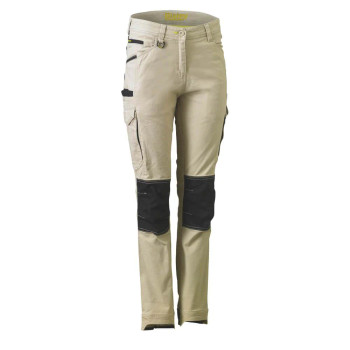 FLOOR STOCK Womens Flex & Move™ Cargo Pants BPL6044 STONE