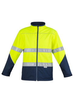 ZJ353 Unisex Hi Vis Softshell Jacket