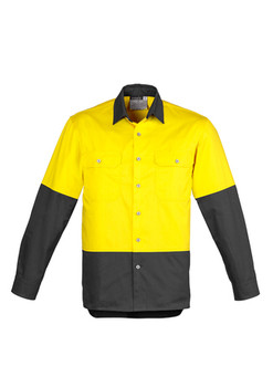 ZW122 Mens Industrial Long Sleeve Shirt