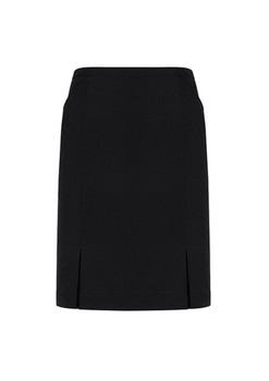 20720 Womens Siena Front Pleat Detail Straight Skirt