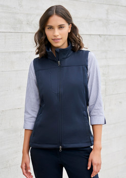 J29123 Womens Softshell Vest