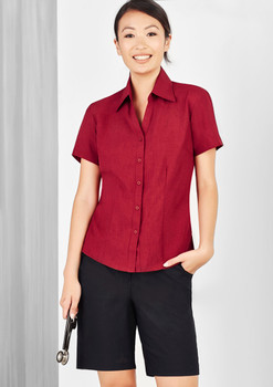 LB3601 Womens Oasis Short Sleeve Shirt