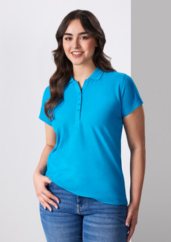 P400LS Womens Crew Short Sleeve Polo