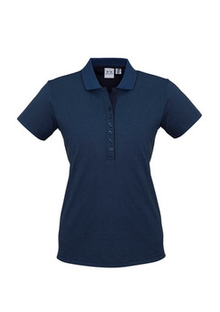 P501LS Womens Shadow Short Sleeve Polo