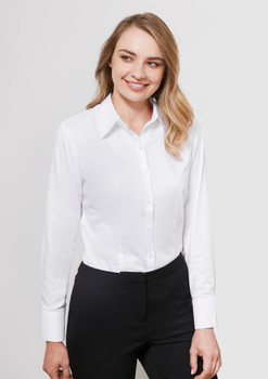 S118LL Womens Luxe Long Sleeve Shirt