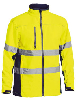 SOFT SHELL JACKET WITH 3M REFLECTIVE TAPE  BJ6059T