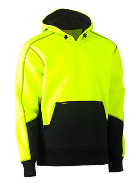 HI VIS TWO TONE FLEECE PULLOVER HOODIE BK6619