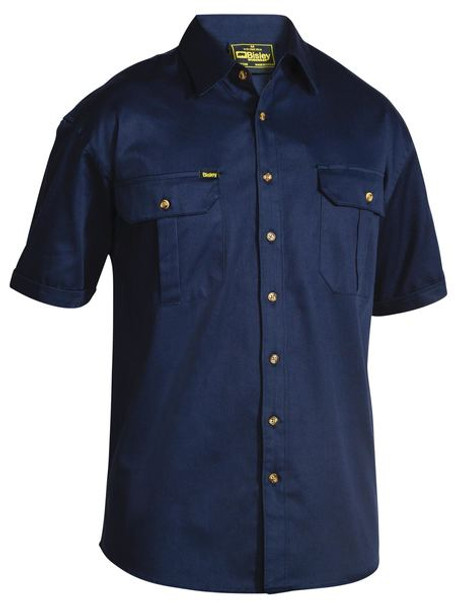 ORIGINAL COTTON DRILL SHIRT - SHORT SLEEVE BS1433