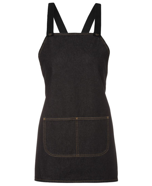 CROSS BACK 65X71 BIB DENIM APRON (WITHOUT STRAP) 5ACBB