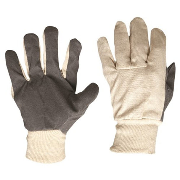 ProChoice® Cotton Drill Vinyl Palm Gloves Large CDVP pk12