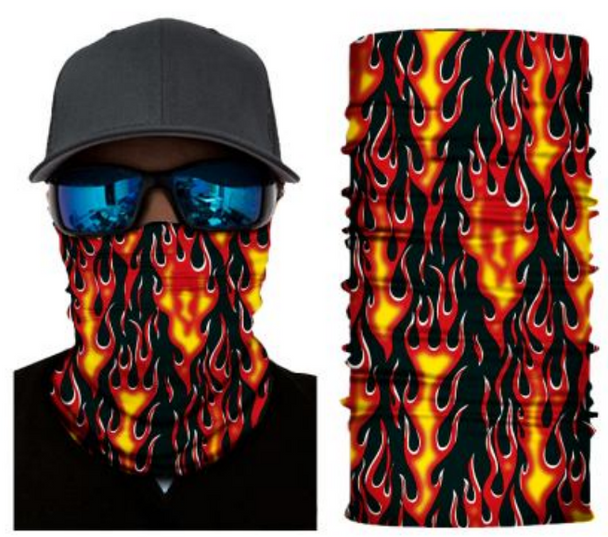 Simba Bandana face mask Neck Gaiter Fire S106