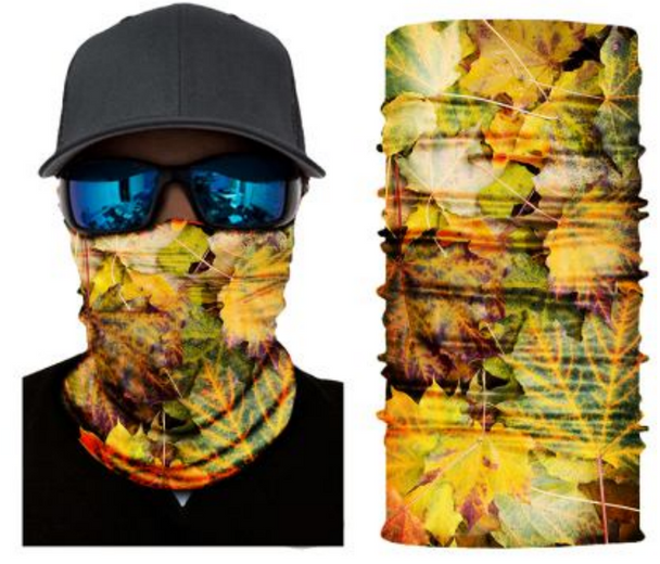 Simba Bandana face mask Neck Gaiter Arboreal Leaf S433