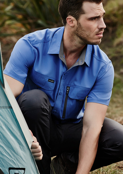 ZW465 Mens Outdoor Short Sleeve Shirt