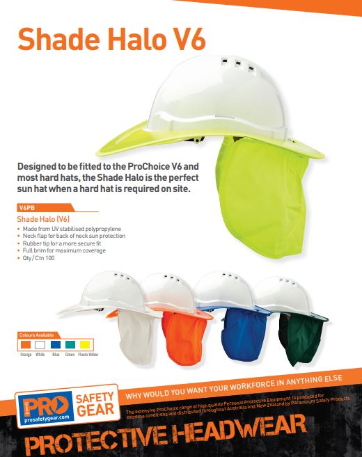 PROCHOICE Hard Hat Neck Flap