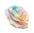 Rainbow Pastel Rose Hair Flower Clip and or Brooch Pin