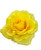 Bright Yellow Rose Hair Flower