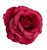 Red Cute 3 inch Rose Hair Flower Clip