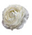 Cute White 3” Ranunculus Hair Flower Clip