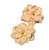Small Light Pink 3 Inch Hair Flower Clips-Pair