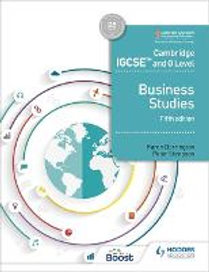 Cambridge IGCSE and O Level Business Studies Cambridge IGCSE and O Level Business Studies