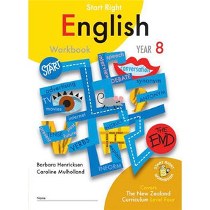 Year 8 English Start Right Workbook Year 8 English Start Right Workbook