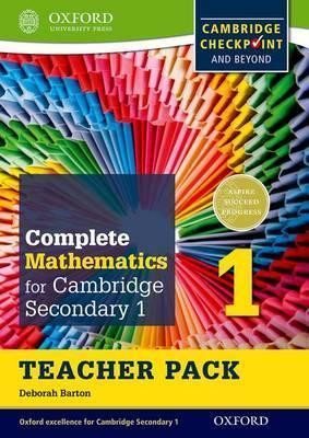 Complete Mathematics for Cambridge Lower Secondary Teacher Pack 1