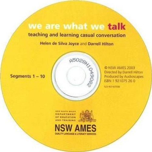 We Are What We Talk CD