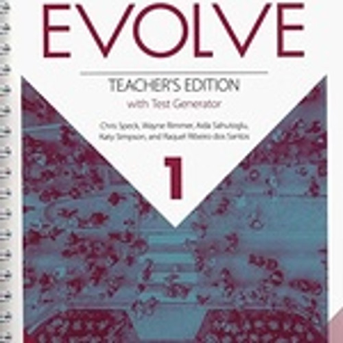 Evolve Level 1 Teachers Edition with Test Generator