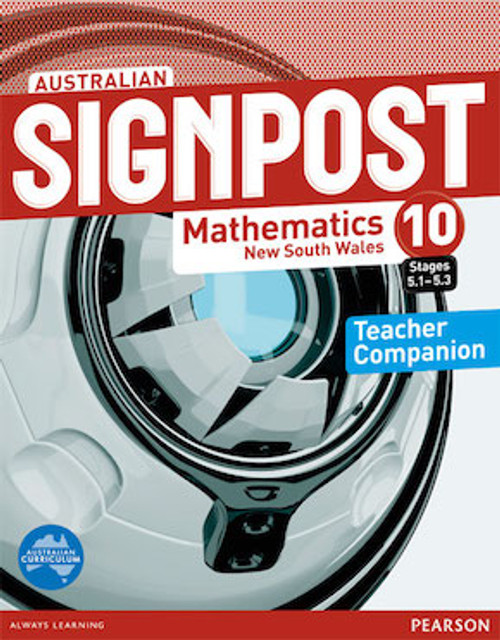 Australian Signpost Mathematics NSW 10 (5.1-5.3): Teacher Companion