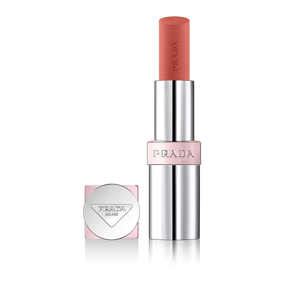 PRADA Light Glowing Lip Balm ~ U019 Brown - www.BonBonCosmetics.com