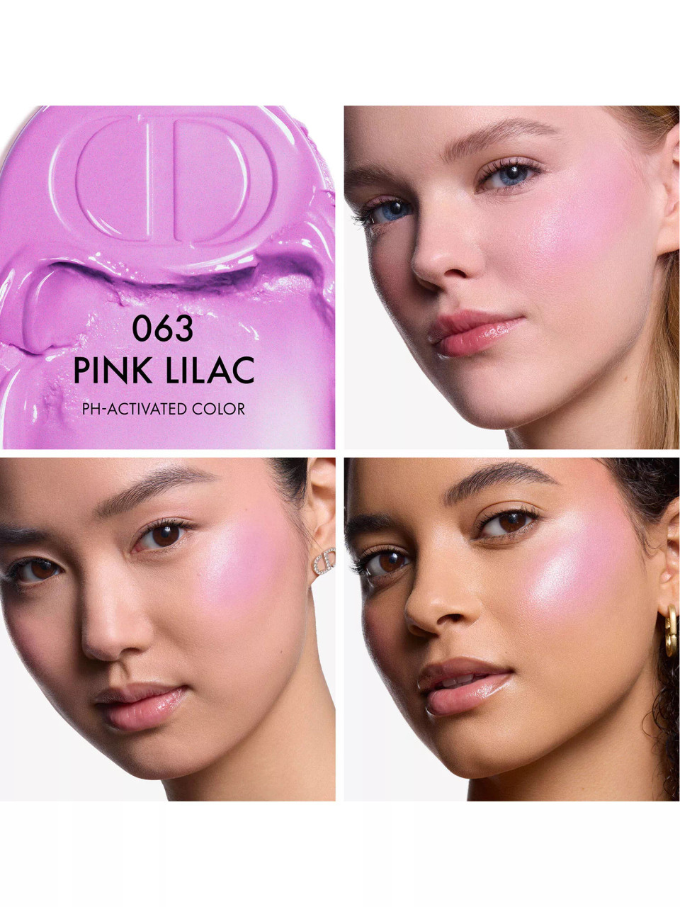 【未使用】DIOR ROSY GLOW 063 PINK LILAC 限定色 Dior Backstage Rosy Glow Stick ~ 063 Pink Lilac - www
