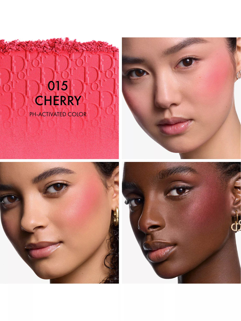 Dior Rosy Glow 015 Cherry パウダーチーク ロージー グロウ 015 チェリー / Dior(ディオール) | LIPS